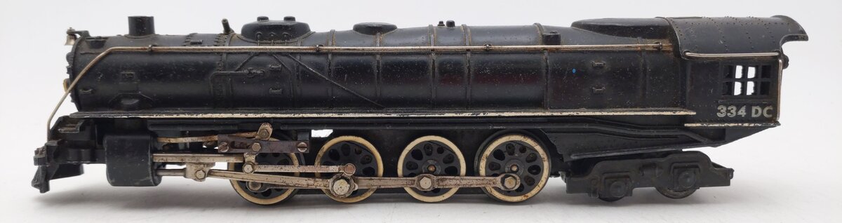 American Flyer 334DC Vintage S UP 4-8-4 Northern Die-Cast Steam Loco (No Tender) VG