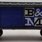K-Line K-5715 O Gauge Boston & Maine Auto Boxcar EX/Box