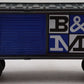 K-Line K-5715 O Gauge Boston & Maine Auto Boxcar EX/Box