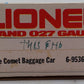 Lionel 6-9536 O Gauge Blue Comet "Barnard" Baggage Car EX/Box