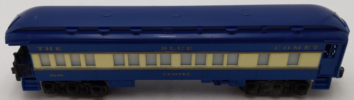 Lionel 6-9540 O Gauge Blue Comet "Tempel" Observation Car #9540 EX/Box