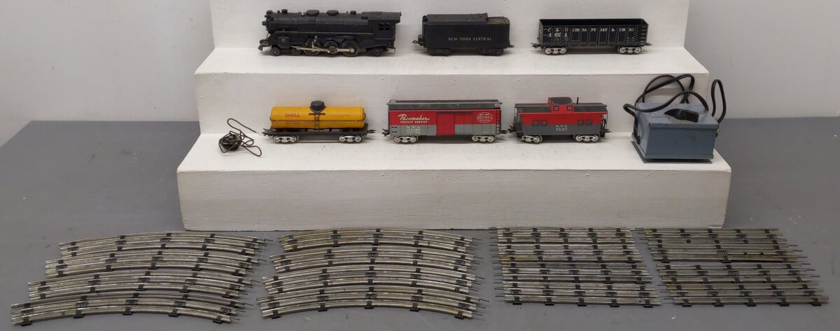 Marx 05948 Vintage O Sears HappiTime Steam Scale Freight Set VG/Box