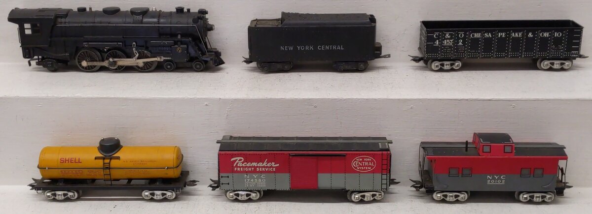 Marx 05948 Vintage O Sears HappiTime Steam Scale Freight Set VG/Box
