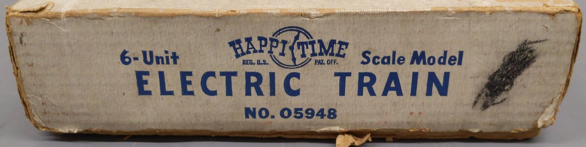 Marx 05948 Vintage O Sears HappiTime Steam Scale Freight Set VG/Box