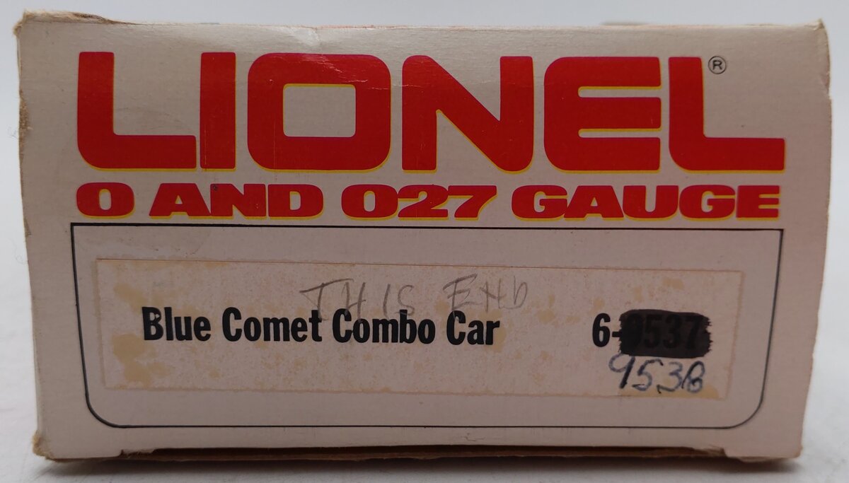 Lionel 6-9538 O Gauge Blue Comet 