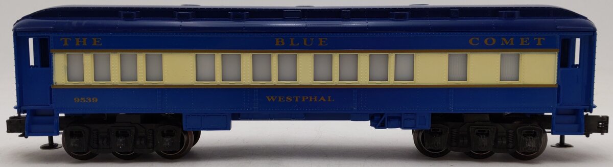 Lionel 6-9539 O Gauge The Blue Comet "Westphal" Pullman Passenger Car EX/Box