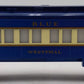 Lionel 6-9539 O Gauge The Blue Comet "Westphal" Pullman Passenger Car EX/Box