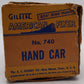 American Flyer 740 Vintage S American Flyer Lines Operating Handcar/Box
