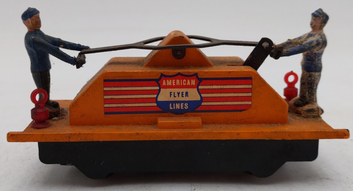 American Flyer 740 Vintage S American Flyer Lines Operating Handcar/Box