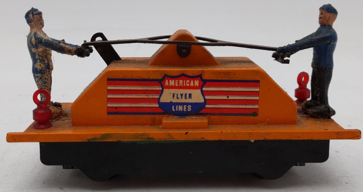 American Flyer 740 Vintage S American Flyer Lines Operating Handcar/Box