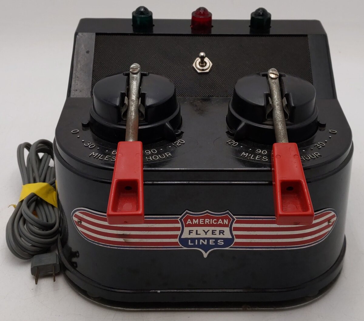 American Flyer 18B Vintage S 190 Watt Transformer - Runs 2 Trains VG/Box
