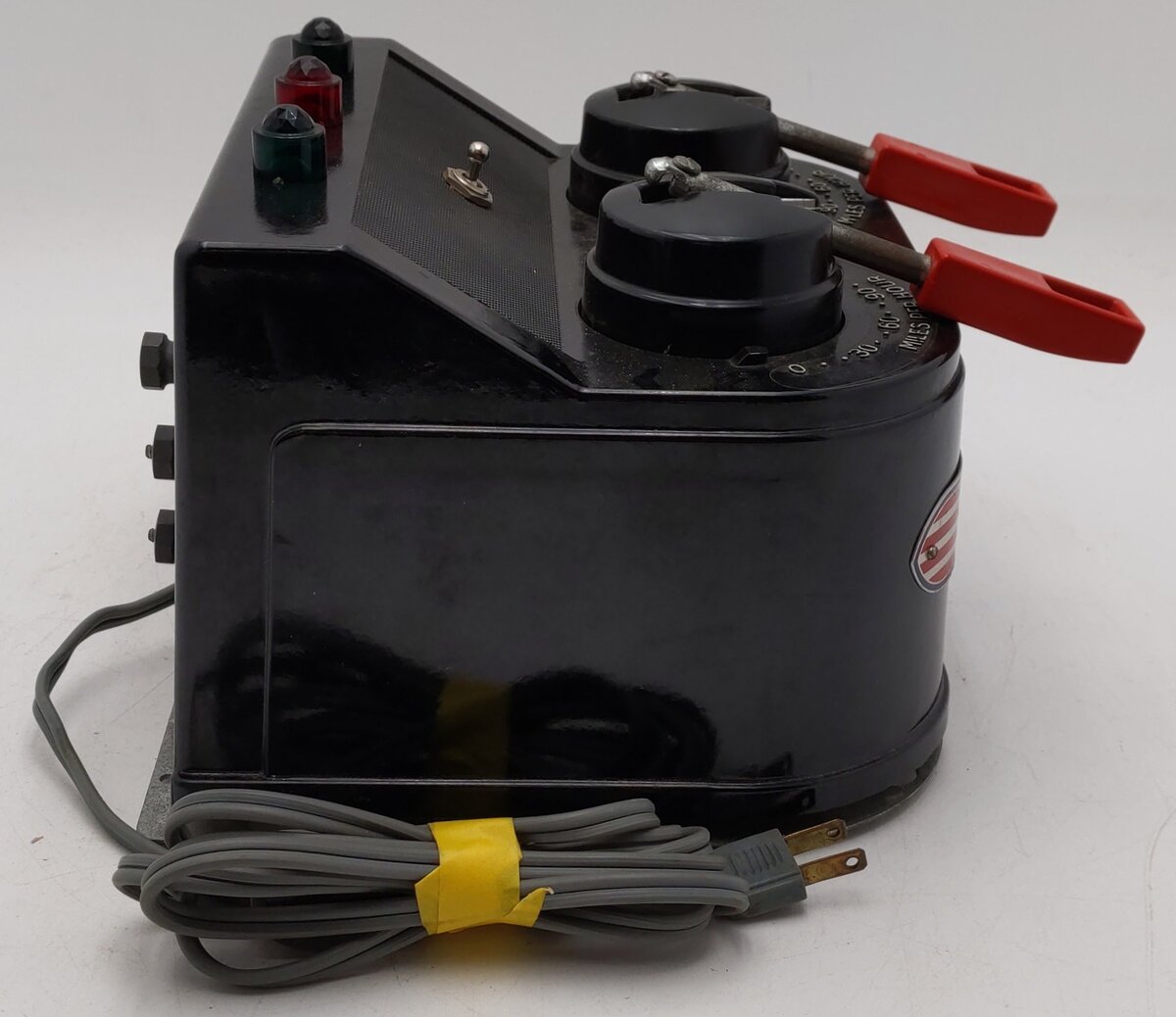 American Flyer 18B Vintage S 190 Watt Transformer - Runs 2 Trains VG/Box
