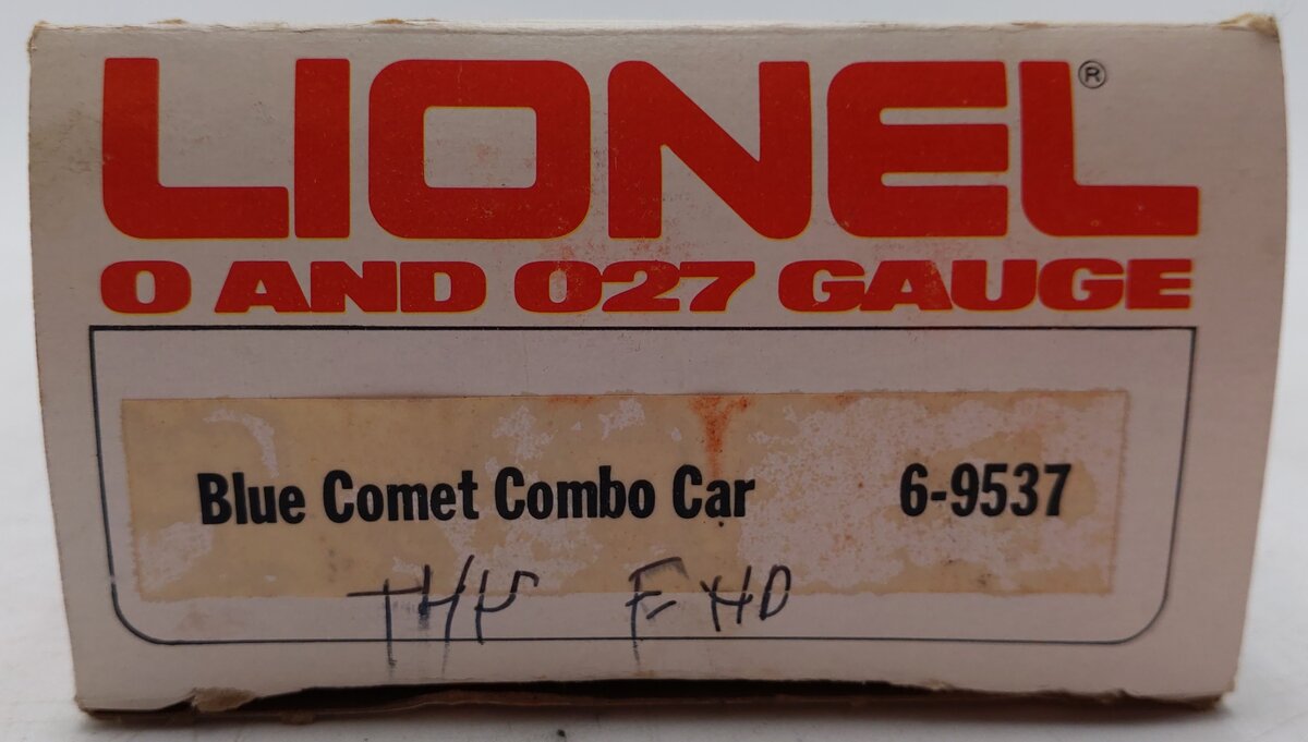 Lionel 6-9537 O Gauge Blue Comet 