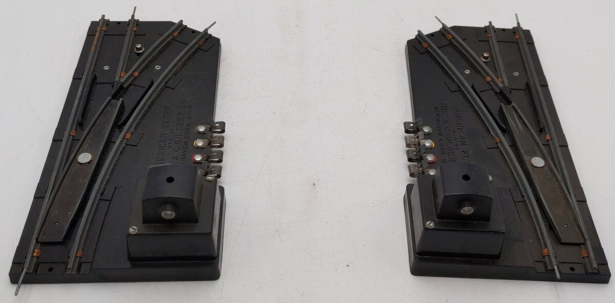 American Flyer 720A Vintage S Electric Remote Control Switches (Pair) VG/Box