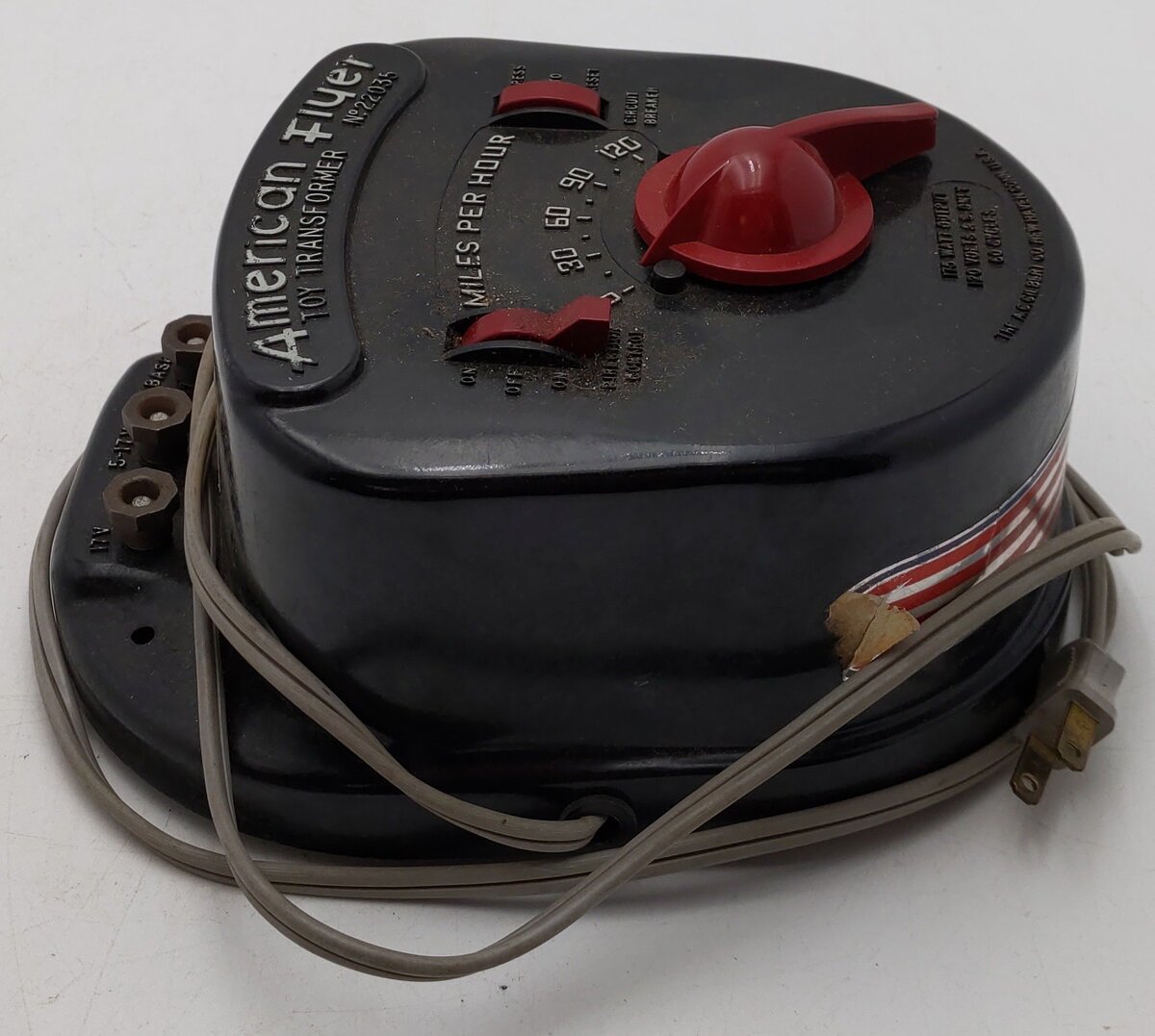 American Flyer 22035 Vintage S 175 Watt Train Transformer VG/Box