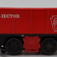 Lionel 55 Vintage O Gauge Postwar Pennsylvania Railroad Operating Tie-Jector Car VG/Box