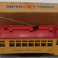 Lionel 60 Vintage O Lionelville Motorized Rapid Transit Trolley VG/Box