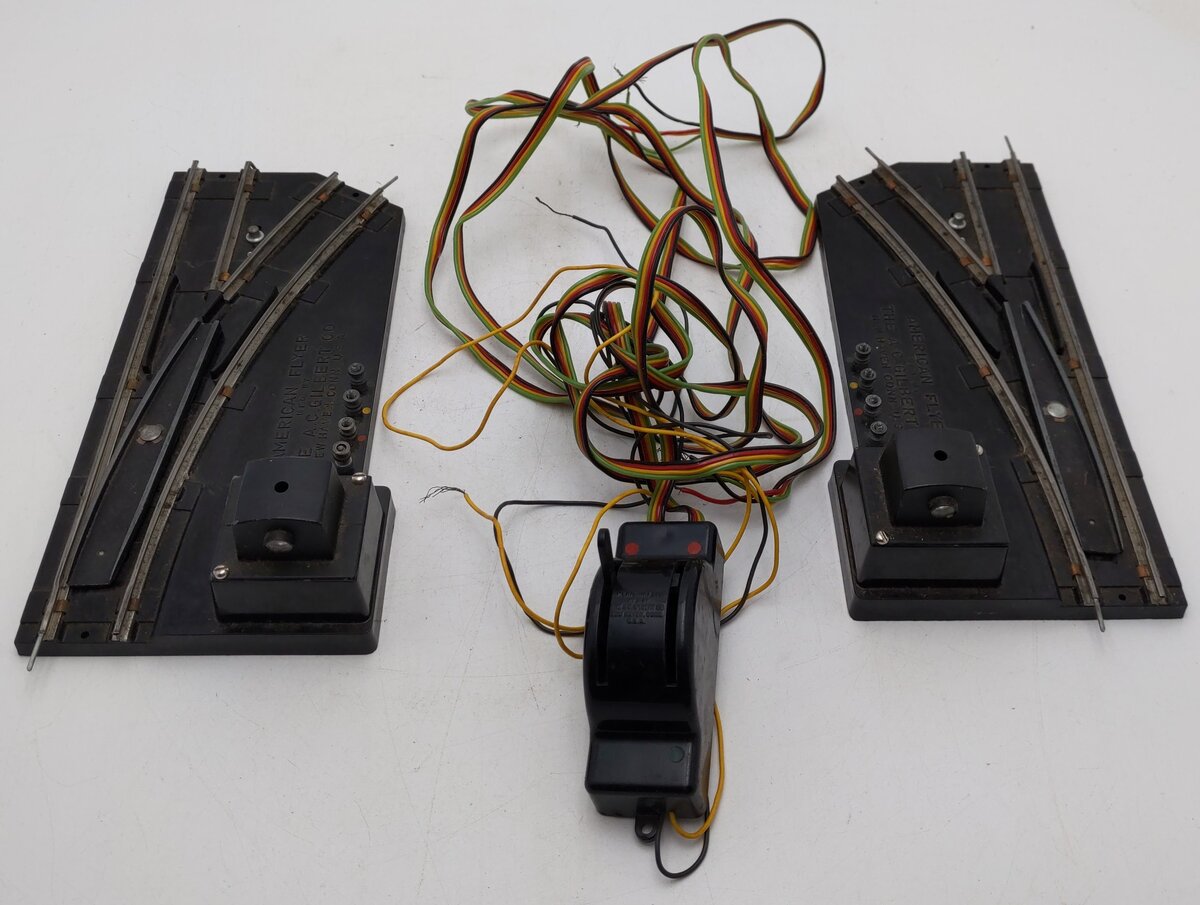 American Flyer 26760 Vintage S Electric Switches - Pair VG/Box