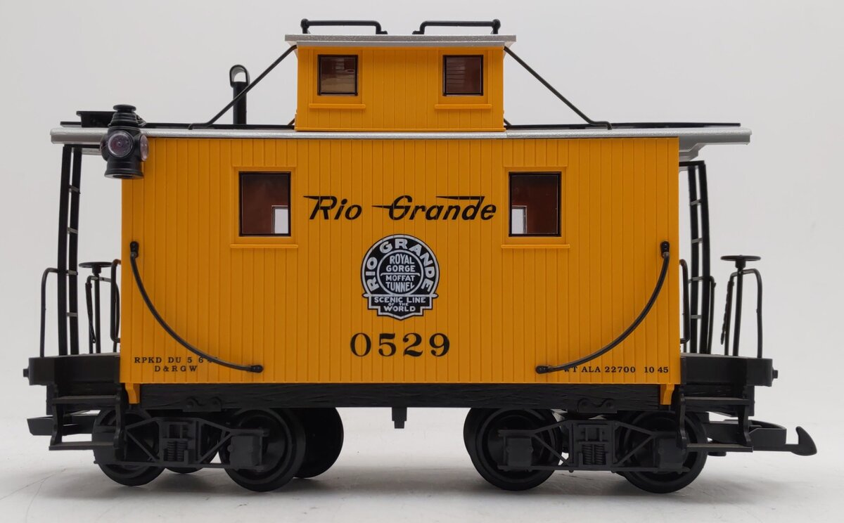 LGB 45650 G Scale Rio Grande Caboose #0529 EX/Box