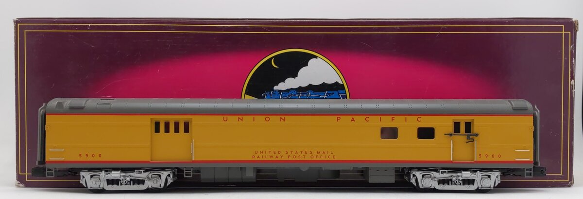 MTH 20-68148 O Gauge Union Pacific 70' ABS RPO Passenger Car (Smooth) #5900 EX/Box