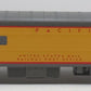 MTH 20-68148 O Gauge Union Pacific 70' ABS RPO Passenger Car (Smooth) #5900 EX/Box