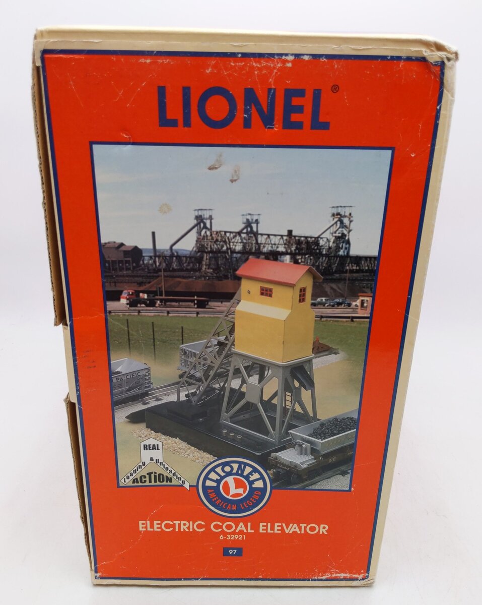Lionel 6-32921 O Gauge Electric Coal Elevator Built Up #97 EX/Box