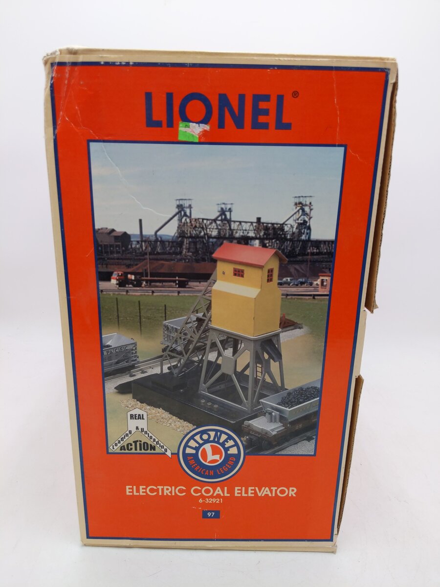 Lionel 6-32921 O Gauge Electric Coal Elevator Built Up #97 EX/Box