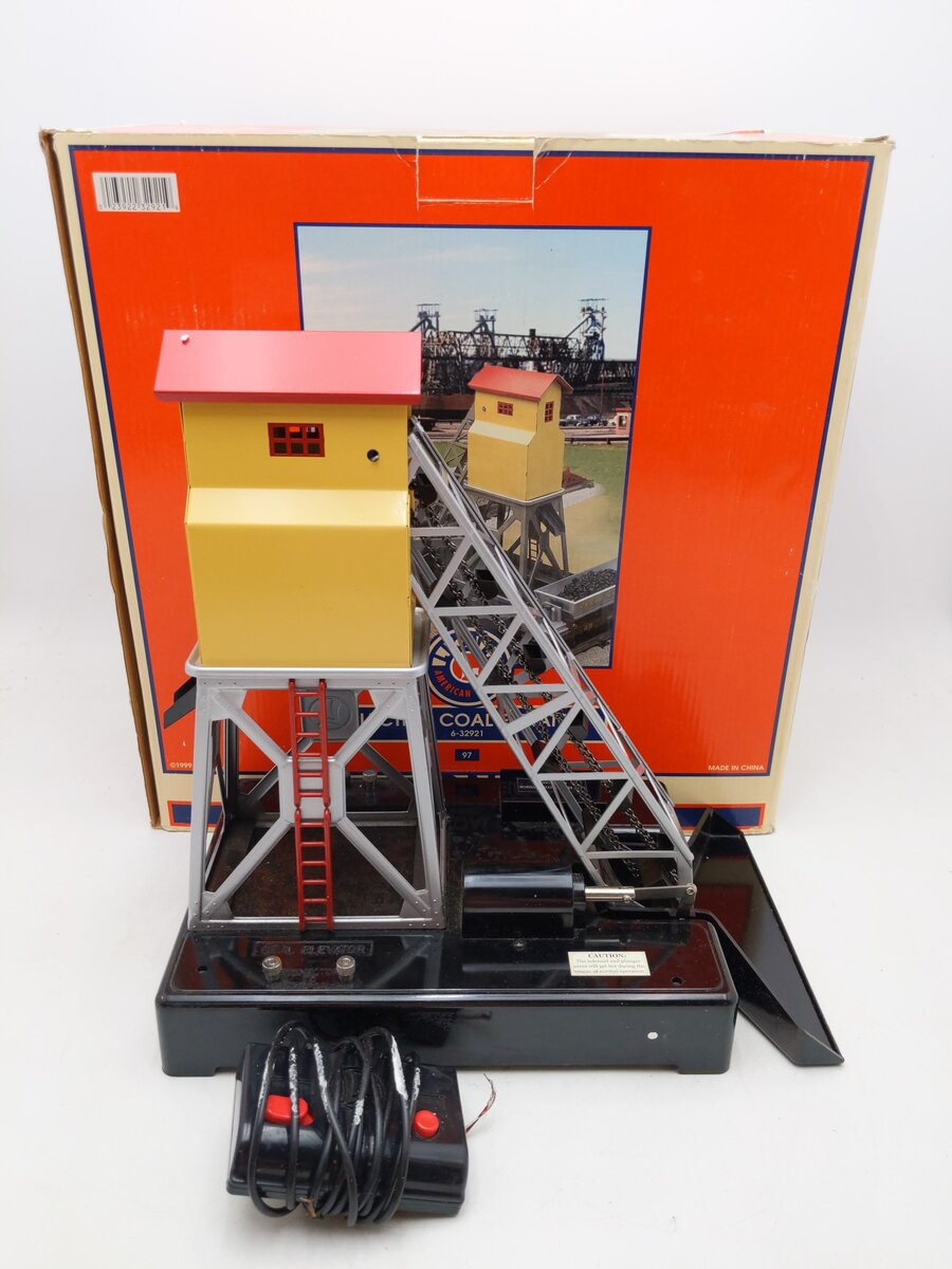Lionel 6-32921 O Gauge Electric Coal Elevator Built Up #97 EX/Box
