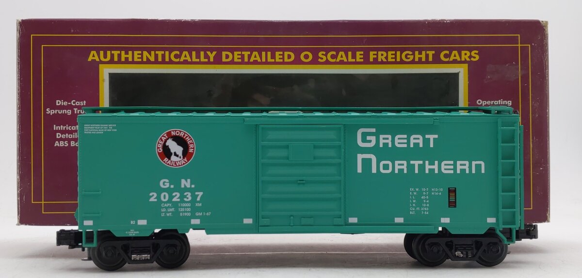 MTH 20-93014 O Gauge Great Northern Boxcar #20237 EX/Box