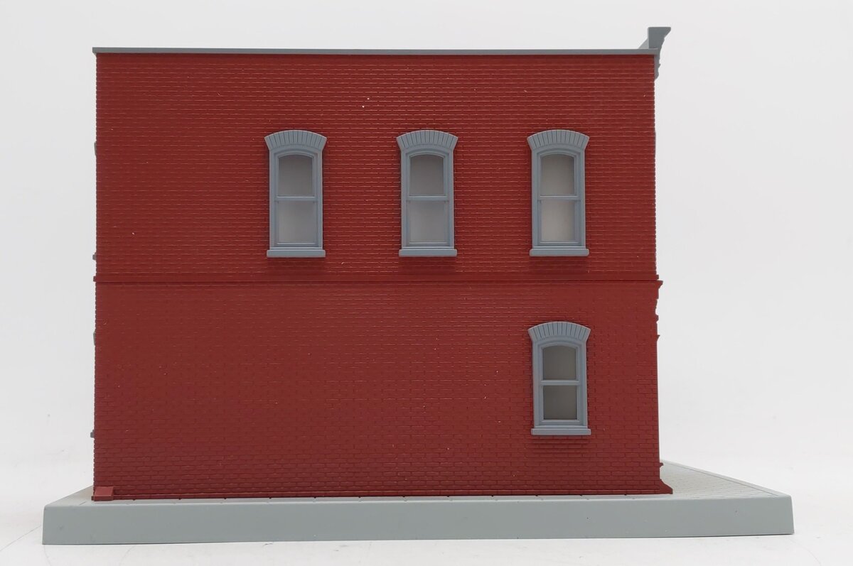 MTH 30-9012 O Gauge Corner Drug Store Red W/ Gray Trim EX/Box