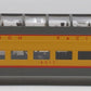 MTH 20-67148 O Gauge UP 70'' Full Length Vista Dome Passenger Car #8017 EX/Box