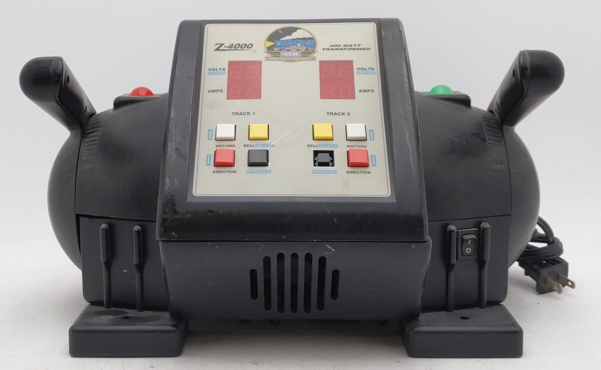 MTH Z-4000 400 Watt Advanced Digital Transformer for MTH ProtoSounds Locomotives EX