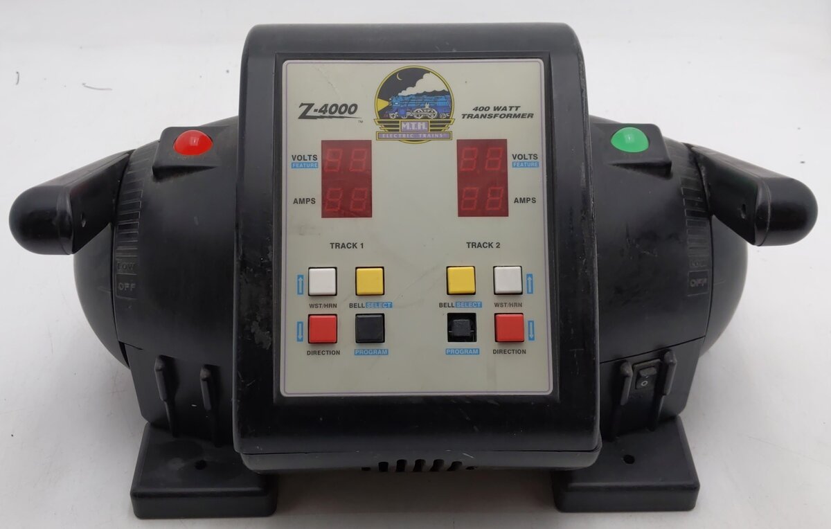 MTH Z-4000 400 Watt Advanced Digital Transformer for MTH ProtoSounds Locomotives EX