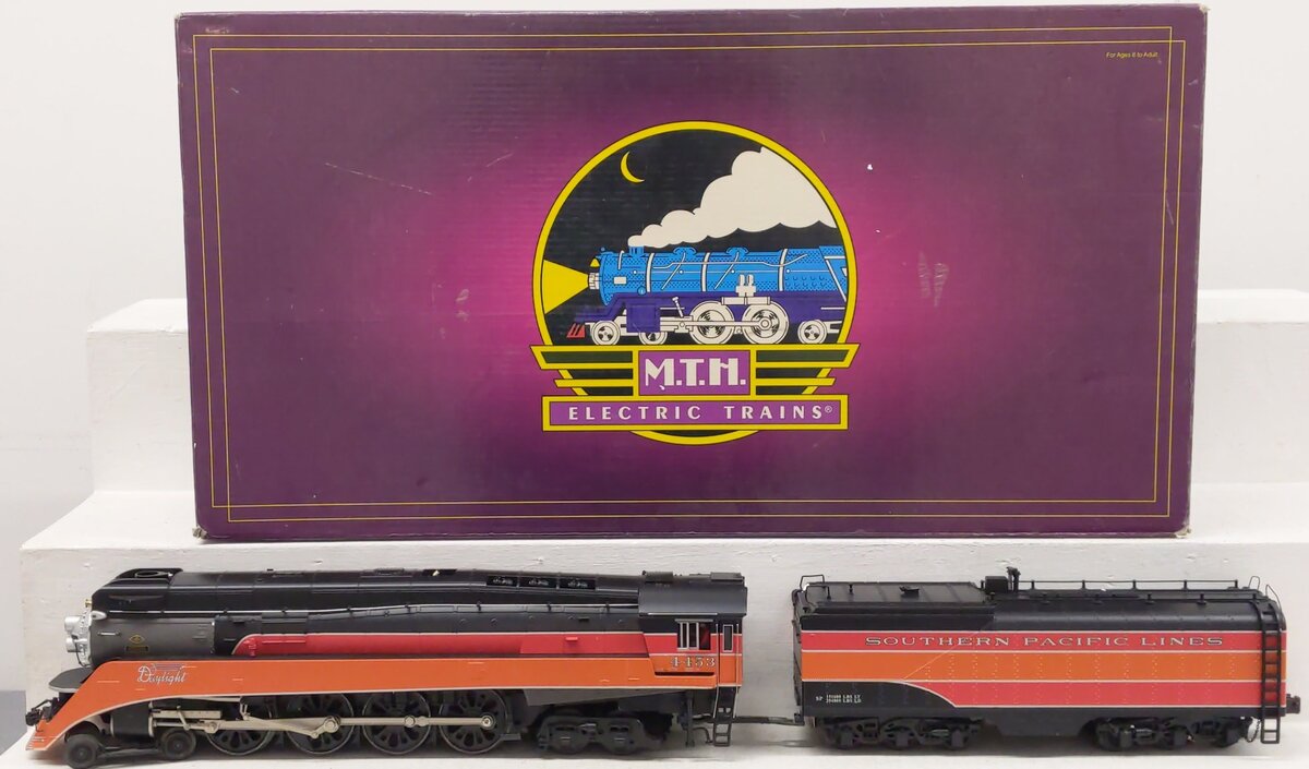 MTH 20-3300-1 Southern Pacific 4-8-4 GS-4 Steam Locomotive #4453 w PS 2.0 EX/Box