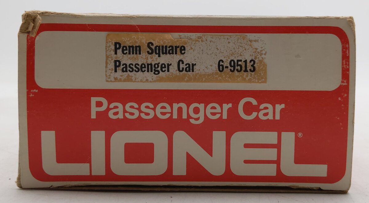 Lionel 6-9513 O Gauge Pennsylvania "Penn Square" Pullman Passenger Car EX/Box