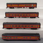 Lionel 6-35445 O SP Shasta Daylight 18" Passenger Car (Pack of 4) VG/Box