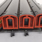 Lionel 6-35445 O SP Shasta Daylight 18" Passenger Car (Pack of 4) VG/Box