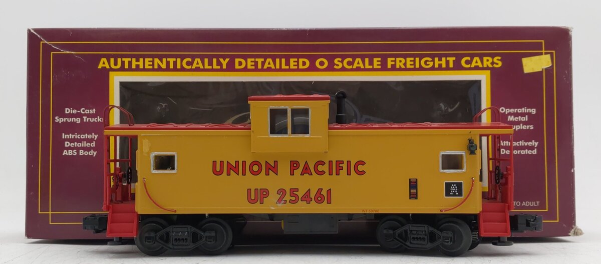MTH 20-91013 O Gauge Union Pacific Extended Vision Caboose #25461 VG/Box