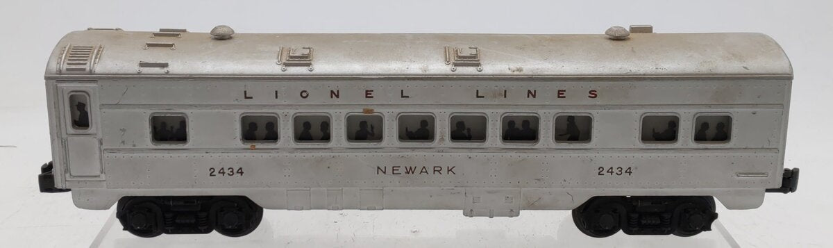 Lionel 2434 Vintage O Lionel Lines Illuminated Newark Passenger Car VG