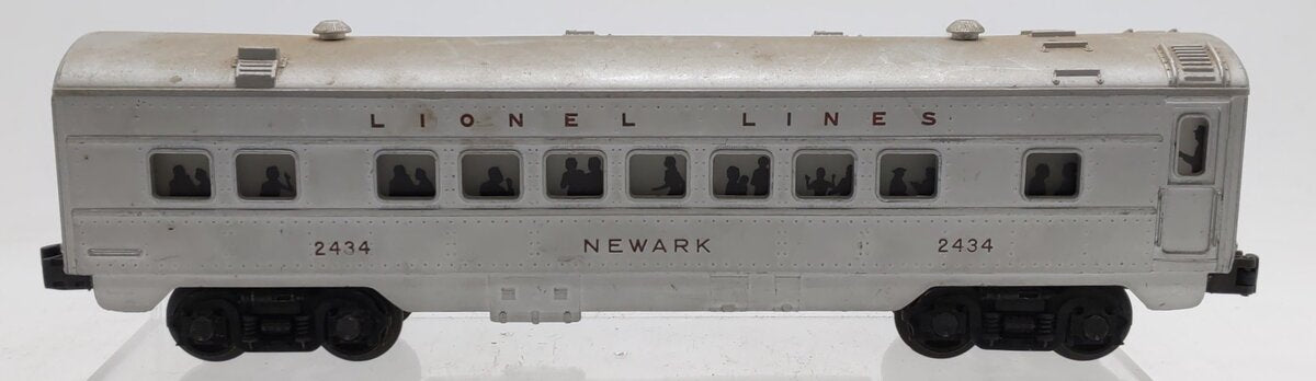 Lionel 2434 Vintage O Lionel Lines Illuminated Newark Passenger Car VG