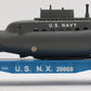 Lionel 6-26669 O US Navy Flatcar With Shark Submarine EX/Box