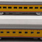MTH 20-66148 O UP 70' Streamlined Sleeper/Diner Passenger Set (Set of 2) EX/Box