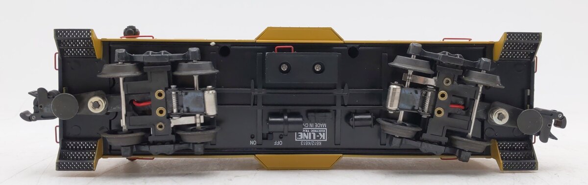 K-Line K612-2112 O Gauge Union Pacific Bay Window Caboose w/ Smoke Unit EX/Box