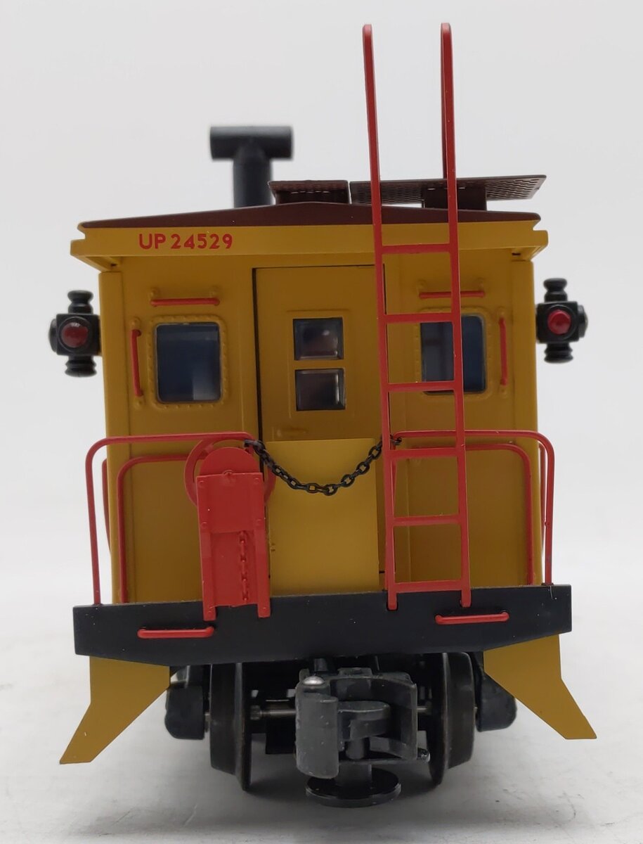 K-Line K612-2112 O Gauge Union Pacific Bay Window Caboose w/ Smoke Unit EX/Box