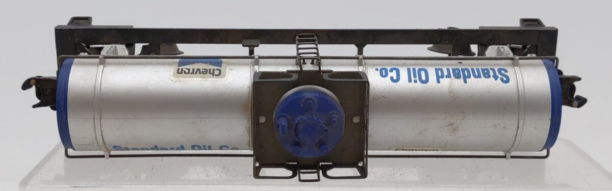 Lionel 6-9153 O Gauge Chevron Single Dome Tank Car VG
