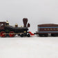 MTH 30-1135-1 O Gauge W.A.R.R. 4-4-0 Texas Steam Locomotive & Tender w/PS1 EX