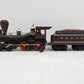 MTH 30-1135-1 O Gauge W.A.R.R. 4-4-0 Texas Steam Locomotive & Tender w/PS1 EX