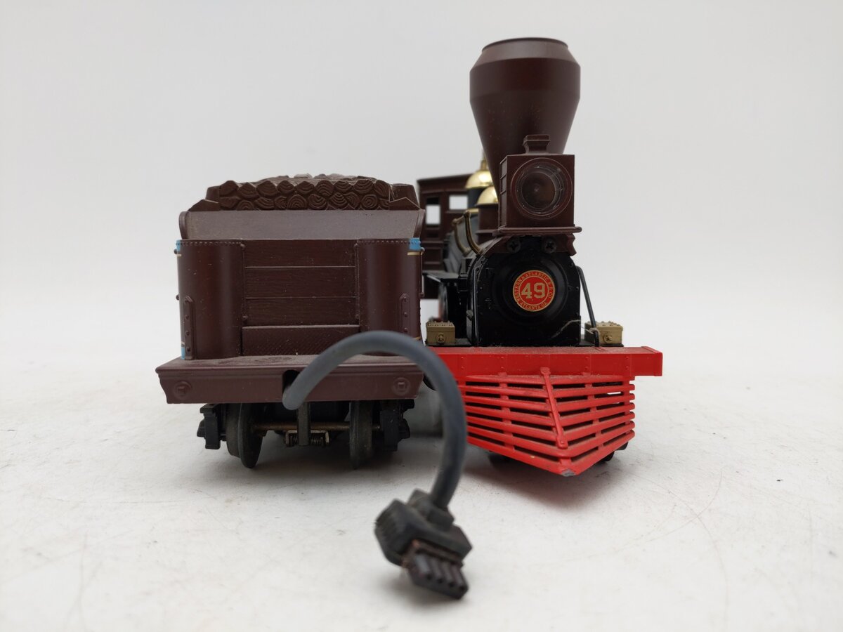 MTH 30-1135-1 O Gauge W.A.R.R. 4-4-0 Texas Steam Locomotive & Tender w/PS1 EX