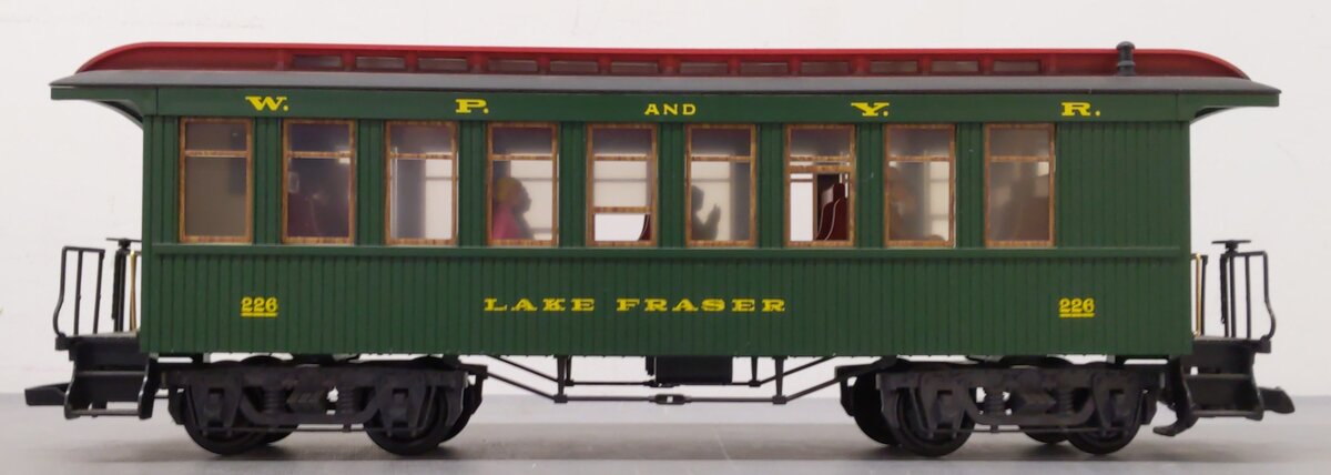 LGB 36805 G Scale WP&Y Lake Frasier Passenger Coach #226 EX/Box