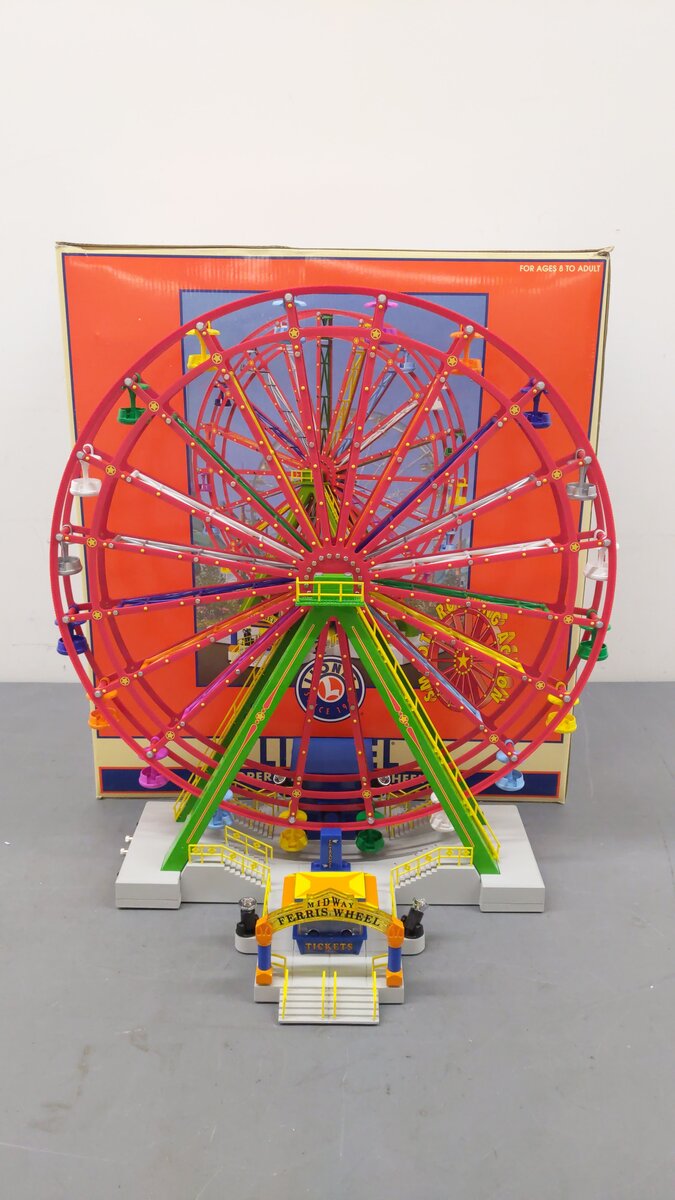 Lionel 6-14110 O Gauge Operating Ferris Wheel EX/Box